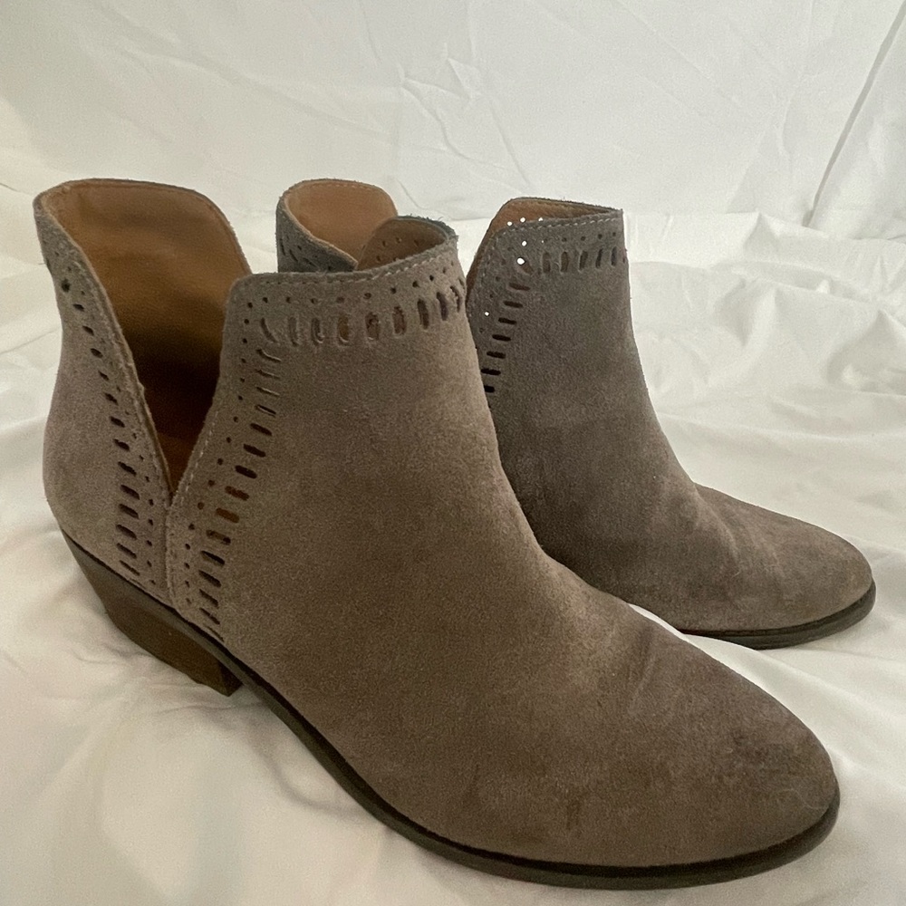 Gray Lucky Brand booties